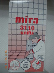 Клей для плитки mira 3110 unifix,  25 кг  (белый)